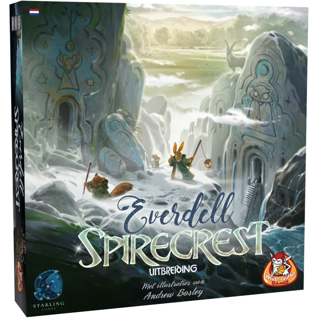White goblin games everdell: juego de mesa spirecrest (holandés, expansión, 1 - 4 jugadores, 60 minutos, a partir de 10 años)