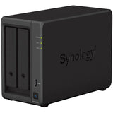 Grabador de vídeo en red Synology dva1622 (negro, 2 ranuras para HDD de 3,5)