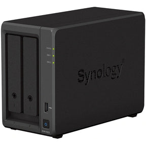 Grabador de vídeo en red Synology dva1622 (negro, 2 ranuras para HDD de 3,5)