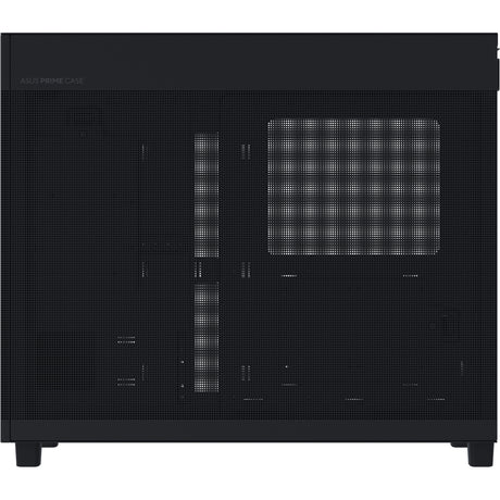 Asus Prime Ap303 - Carcasa Midi Tower con panel de vidrio templado (Negro | 2x USB-A | 1x USB-C | Vidrio templado)