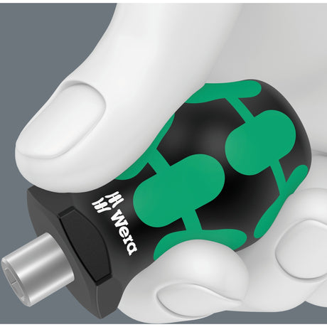 Wera kraftform kompakt stubby 1, juego de puntas de 19 piezas (negro verde)