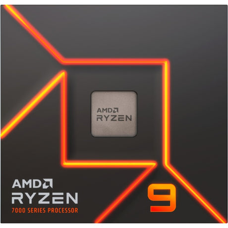 Procesador AMD Ryzen 9 7900x, 4,7 GHz (5,6 GHz Turbo Boost) con socket AM5 (desbloqueado, en caja)