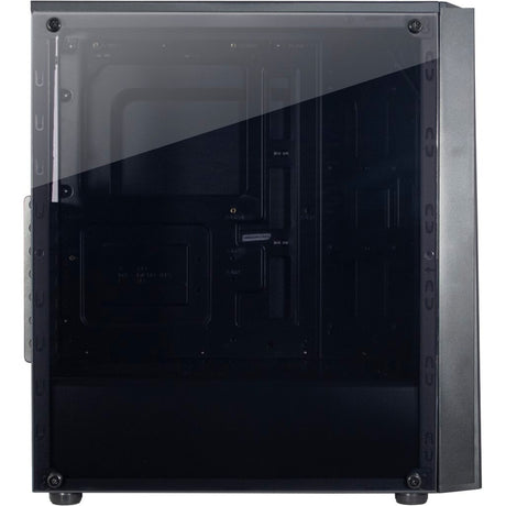 Carcasa midi tower Inter-tech T-11 Televen (negro | 3x USB-A | ventana)