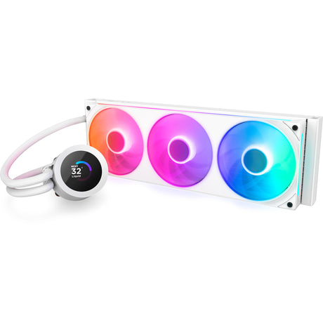 Refrigeración por agua NZXT Kraken Plus 360 RGB (blanco)