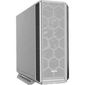 ¡Tranquilizarse! carcasa de torre midi base silenciosa 802 (blanca | 2x USB-A | 1x USB-C)