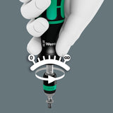 Wera 7440 41 Juego de destornilladores dinamométricos Kraftform 0,3-3,0 nm (negro verde, 26 piezas)