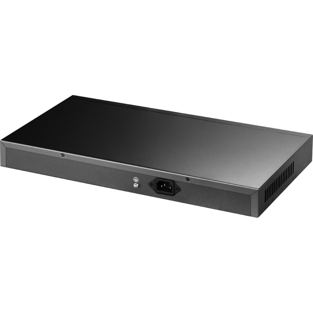 Switch Cudy 24-gbe poe+ con 2 sfp de enlace ascendente (negro)