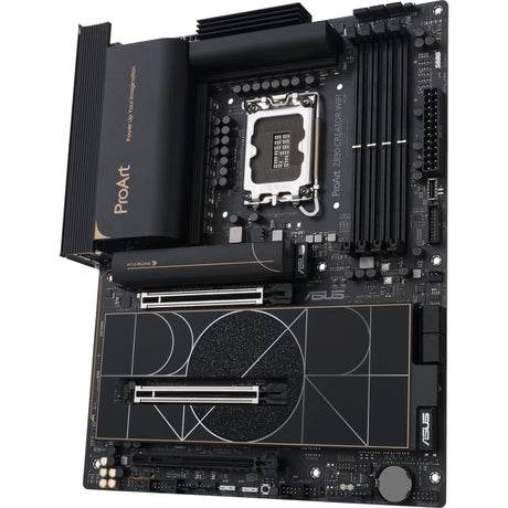 Placa base Asus ProArt Z890-Creator WiFi Socket 1851 (RAID, 2.5GB-LAN, 10GB-LAN, Wi-Fi 7, BT, Sonido, ATX)