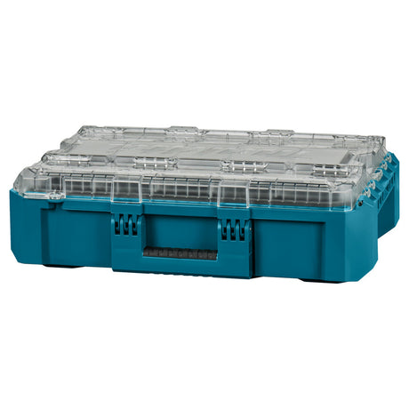 Makita Maktrak Organizer Caja de herramientas mediana P-91045 (Azul Negro)