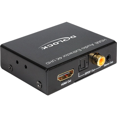 Delock Adaptador 4K de extractor de audio HDMI (negro)