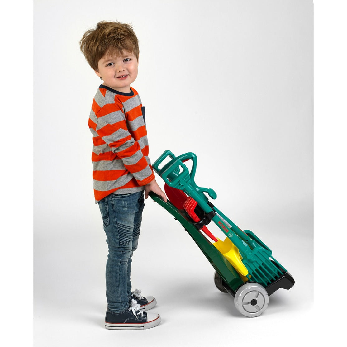 Equipo de juegos infantiles con carro de jardín Theo Klein Bosch