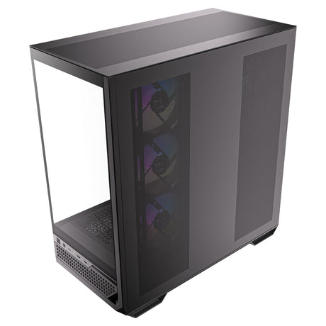 Carcasa torre midi Antec c7 argb (negro | 2x USB-A | 1x USB-C | vidrio templado)