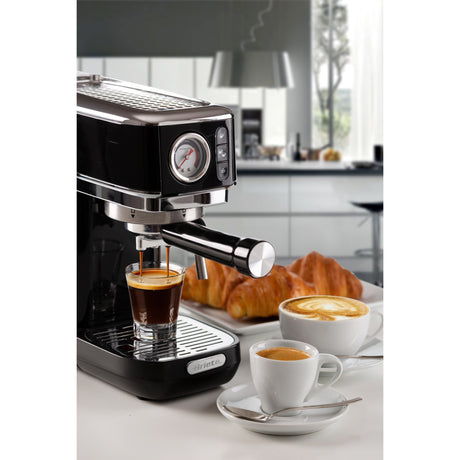 Cafetera espresso Ariete moderna espresso slim 1381 12 (negra)