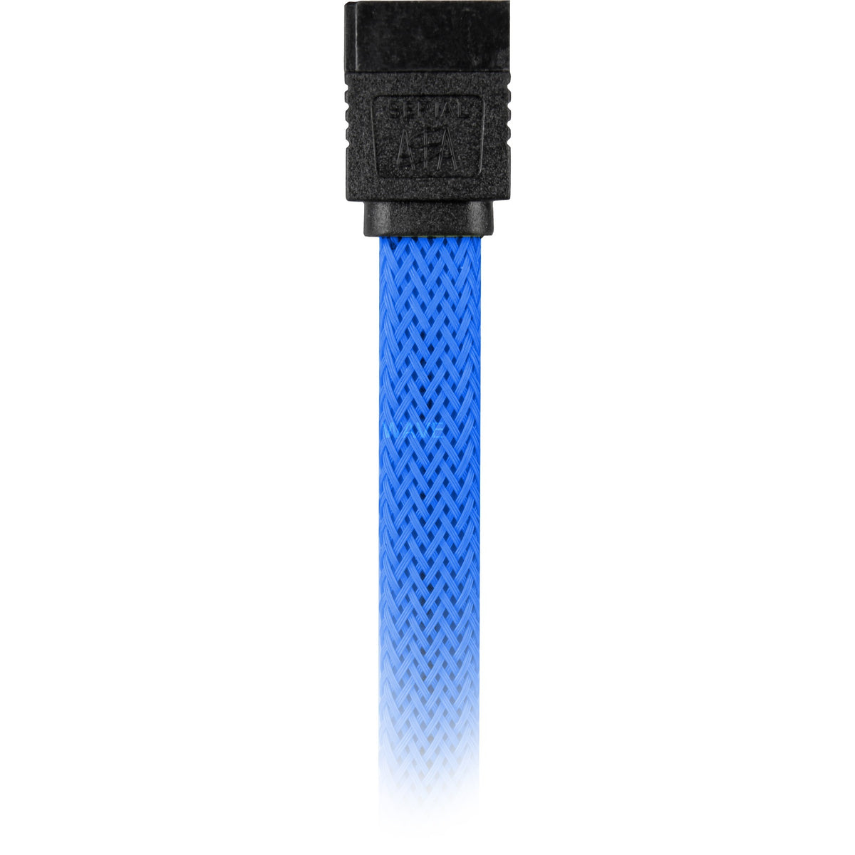 Cable de funda Sharkoon sata iii (azul, 0,3 metros)