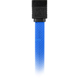 Cable de funda Sharkoon sata iii (azul, 0,3 metros)