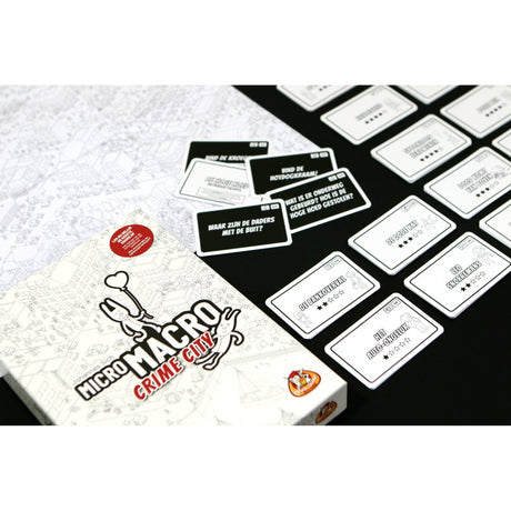 White goblin games micromacro: juego de mesa Crime City (holandés, 1 - 4 jugadores, 15 - 45 minutos, a partir de 12 años)
