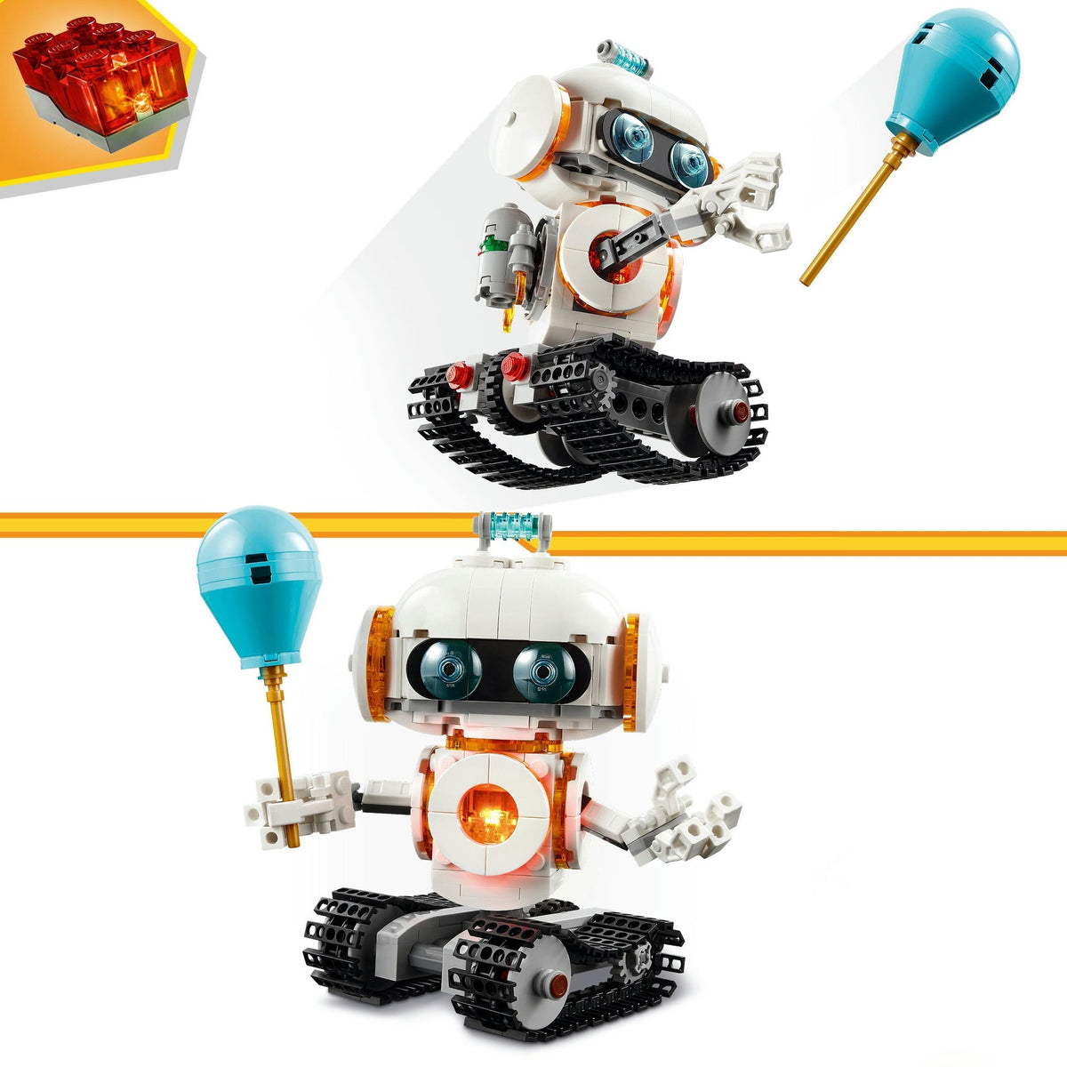 Lego Creator 3 en 1 - Juguete de construcción de robot espacial (31164)