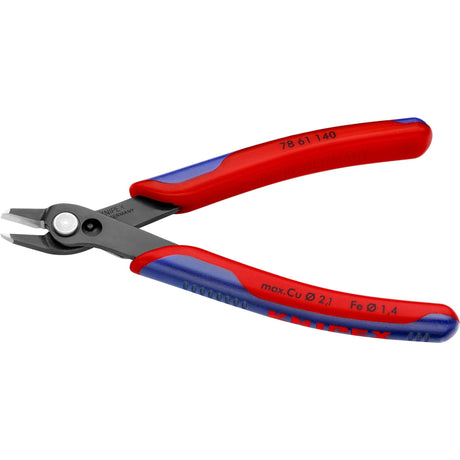 Alicates de corte lateral para electrónica Knipex | longitud 140 mm | faceta no | herramientas especiales doradas | 1 pieza - 78 61 140 - 78 61 140