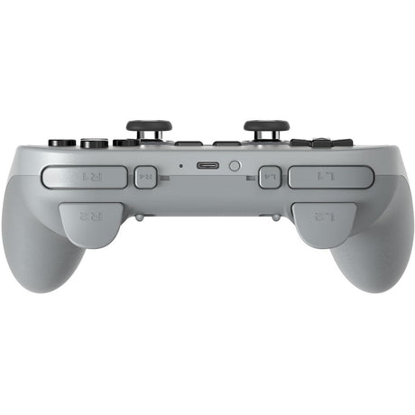 Gamepad bluetooth 8bitdo pro 3 (gris negro, switch 1 2, pc, android, usb bluetooth 2,4 ghz)