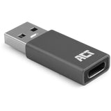 Conectividad Act Adaptador USB-A a USB-C (gris oscuro)