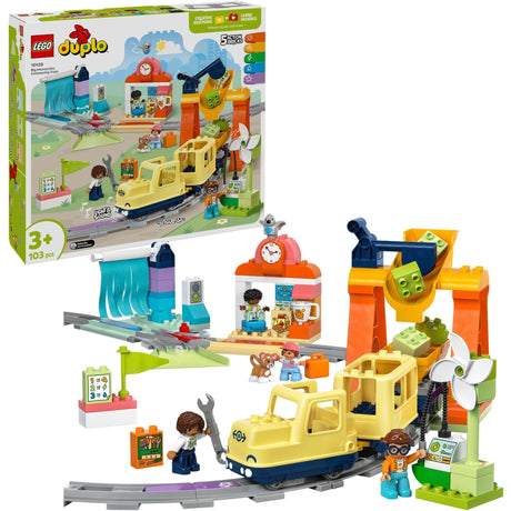 Lego Duplo Town 10428 gran tren vecinal interactivo