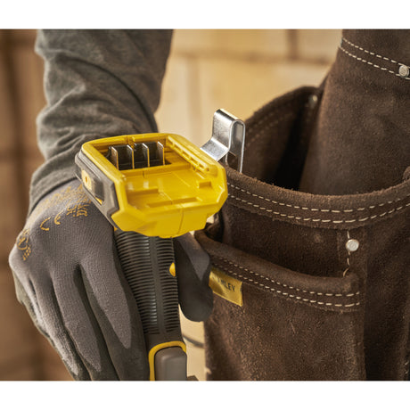 Atornillador taladro percutor Stanley Fatmax V20 18V (negro amarillo, 2 baterías y cargador incluidos, con estuche)