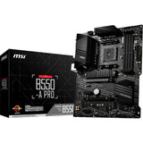 Placa base MSI B550-A Pro Socket AM4 (negra, RAID, GB-LAN, Sonido, ATX)