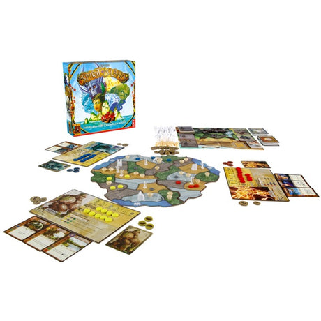 999games Juego de mesa Spirit Island de 999 juegos (holandés, 1 - 4 jugadores, 90 minutos, a partir de 14 años)