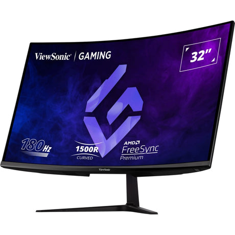 Monitor curvo para juegos Viewsonic vx3218-pc-mhd 32 (negro, 2x HDMI, 1x display port, 180 Hz)