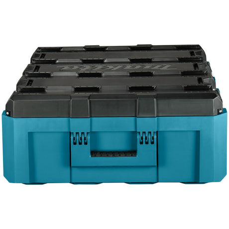Makita Maktrak caja de herramientas grande (azul negro)