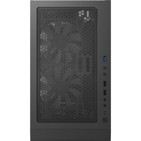 Carcasa midi tower de cristal Montech x3 (negro | 3x USB-A | RGB | vidrio templado)