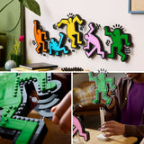 Lego ® art keith haring figuras bailando - 31216