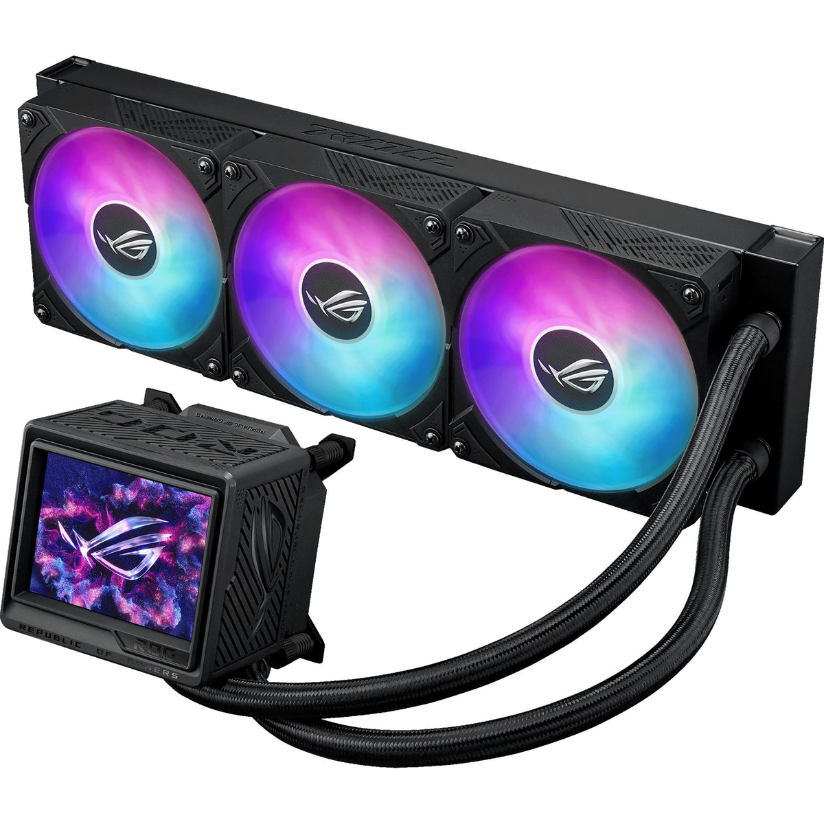 Asus Rog Ryujin III 360 ARGB Refrigeración por agua extrema (Negro)