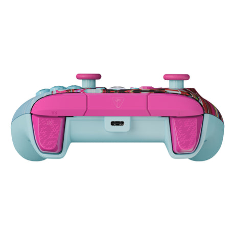 Controlador con cable avanzado Turtle Beach PDP Rematch Glow (Android Dreams, Xbox Series X|S, Xbox One, PC)