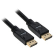 Cable Sharkoon displayport 1.3 (negro, 3 metros, 4k)