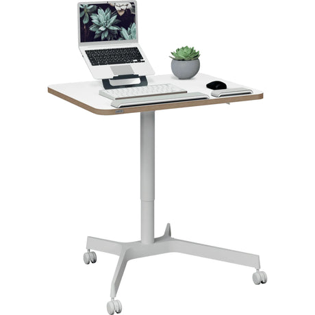 Leitz escritorio de pie y sentado de altura regulable rectangular 65360001