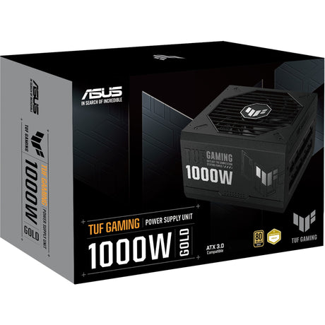 Fuente de alimentación modular asus tuf gaming gold de 1000 vatios (negro, 1x 12vhpwr, 4x pcie)