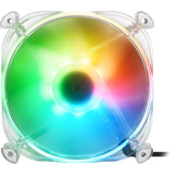 Ventilador de caja Sharkoon Shark Disc RGB (transparente, 120 x 120 x 25 mm)