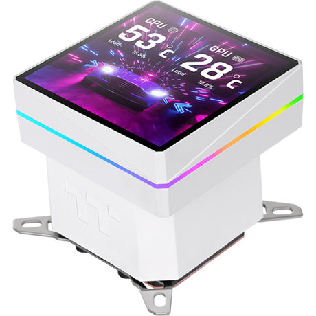 Thermaltake TH360 V3 Ultra ARGB Sync AIO Enfriador líquido - Refrigeración por agua Edición Nieve (Blanco)