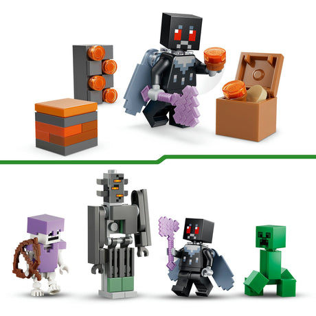 Lego minecraft 21586 el jardín pálido
