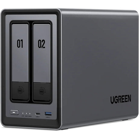 Ugreen nasync dxp2800 (gris, 2,5 GBe, HDMI, USB-C)