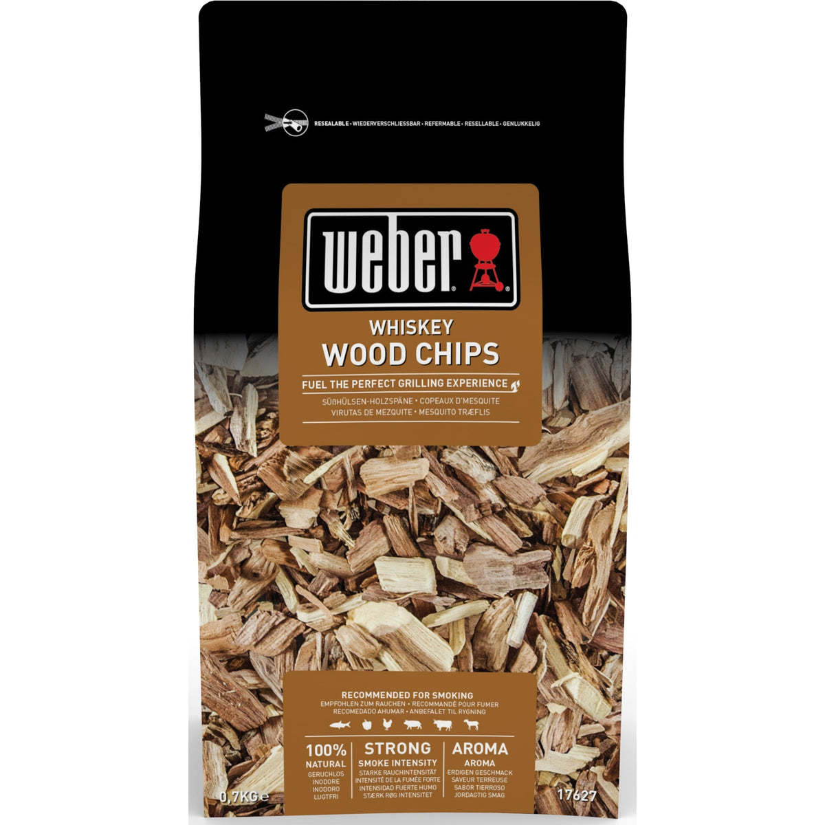 Virutas de madera para fumar whisky Weber (700 g)