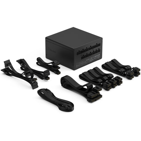 Fractal design ion gold 3 fuente de alimentación modular de 850 vatios (negro, 1x 12v-2x6, 3x pcie)