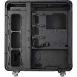 Carcasa de torre grande Silverstone alta t1 (negro | 2x USB-A | 2x USB-C)