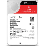 Disco duro Seagate ironwolf pro 20 TB (ST20000NT001, SATA 600, 24 7)