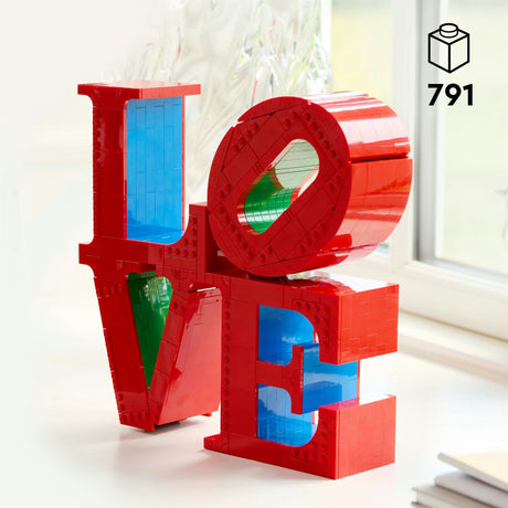 Lego art love kit de construcción de accesorios para el hogar para adultos, regalo de San Valentín - 31214