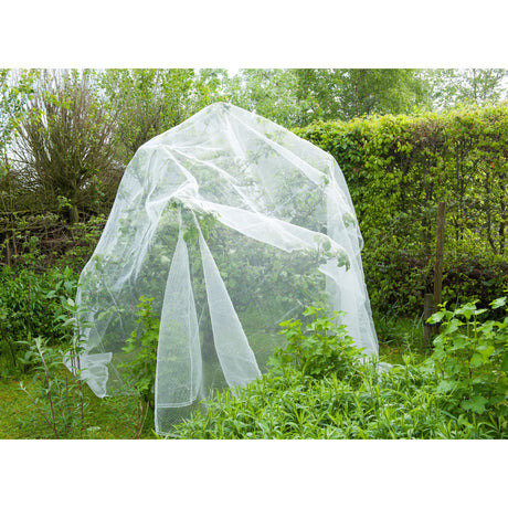 Mosquitera de malla antiinsectos Nature (blanco transparente, 5,2 x 5 m)