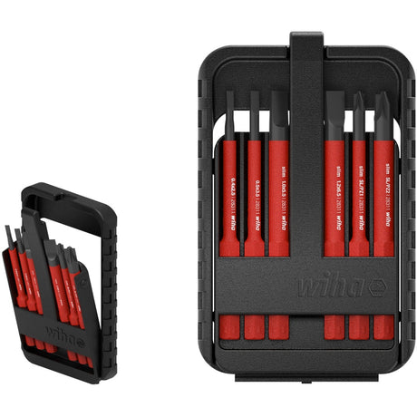 Juego de puntas Wiha slimbit electric 43160 (rojo)