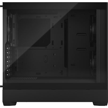 Fractal design pop silent black tg carcasa de torre midi con tinte transparente (negro | 2x USB-A | vidrio templado)