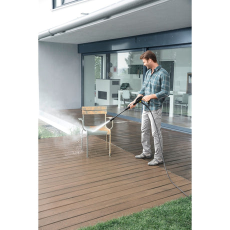 Limpiadora de alta presión Kärcher k2 power control - 110 bar - 360 l h - 20 m² h - soporte de aplicación - adecuada para, entre otros. coches pequeños - bicicletas - muebles de jardín - sillas de jardín